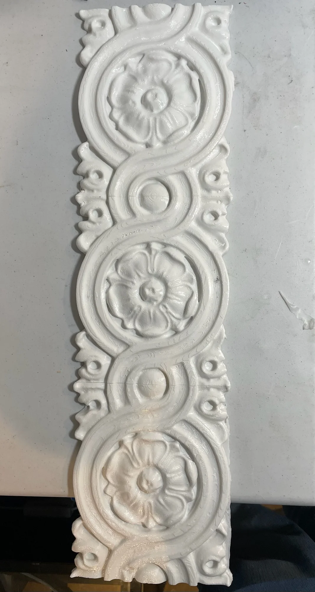 3D printed heritage ceiling trim reproduction