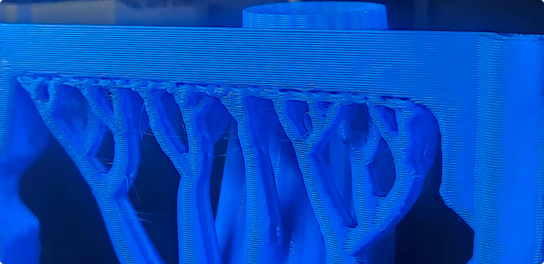 FDM 3D printer in action