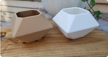 PLA 3D printed parts