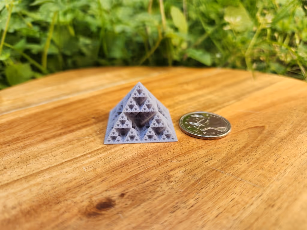 Standard SLA resin printed parts