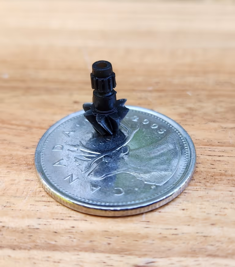 Tough SLA resin printed parts